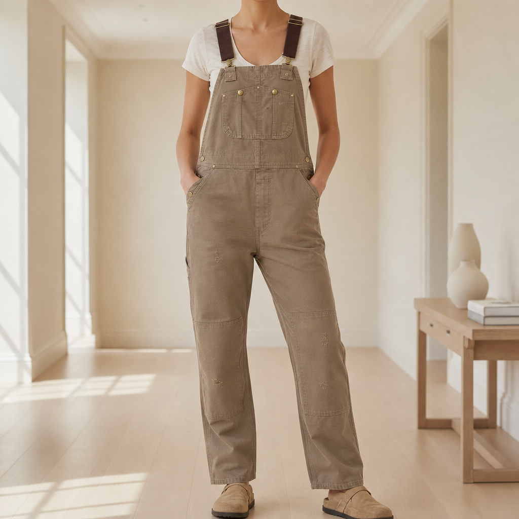 Rab Canvas Bib Overalls in Khaki