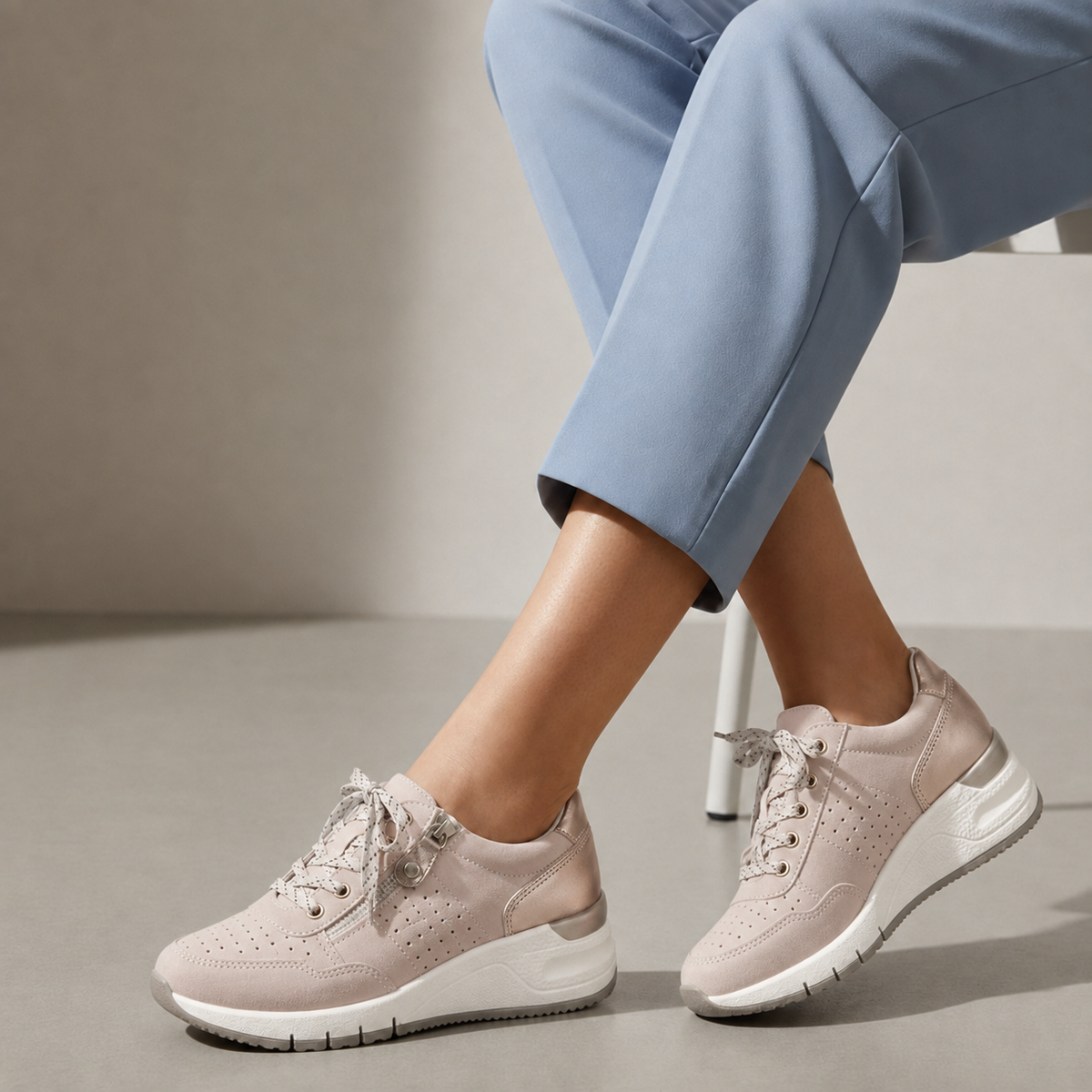 Lerici Orthopedic Wedge Sneakers