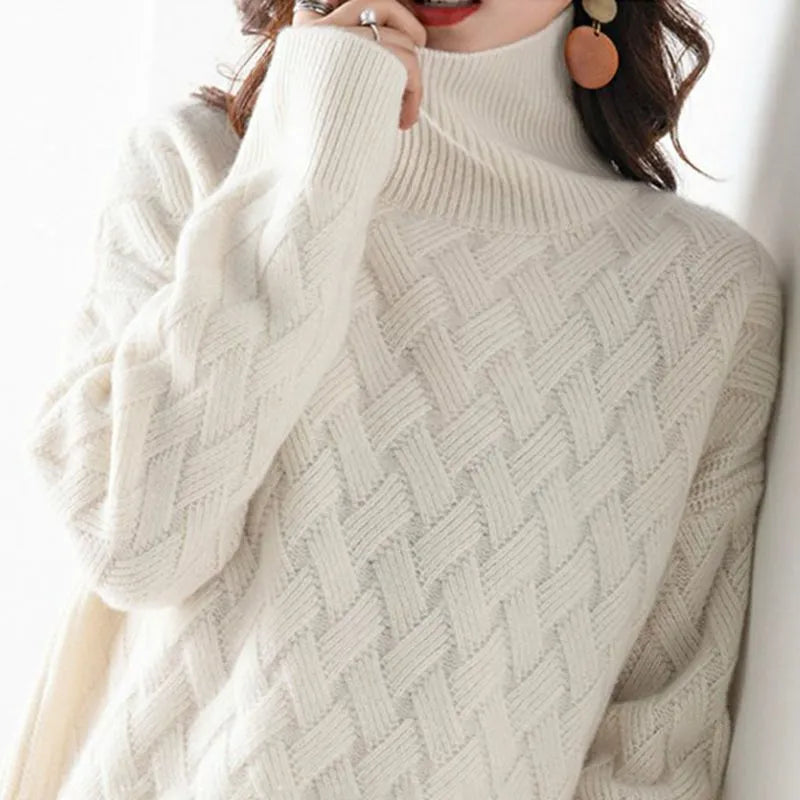 Valentina Cashmere Turtleneck - Edward Fraiser
