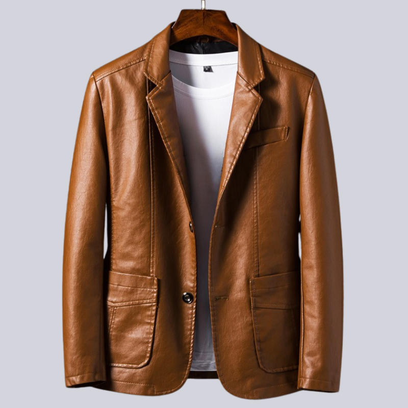 Nightfall - Leather Jacket - Edward Fraiser