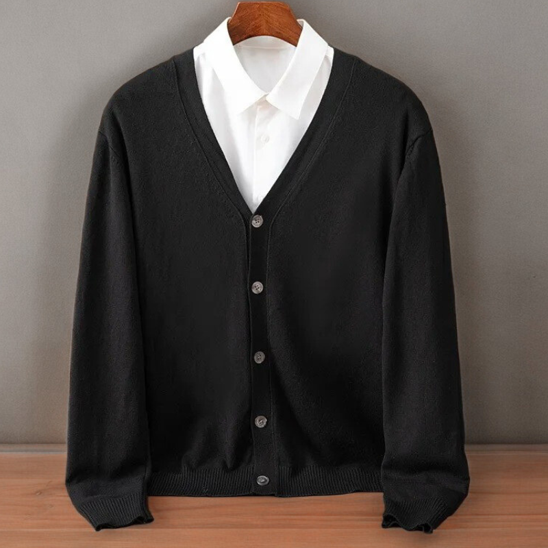 Santorini Cashmere Cardigan - Edward Fraiser
