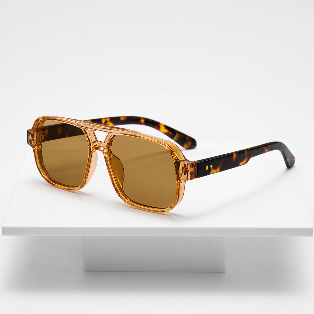 Men's Modica Sunglasses in Cognac Tortoise