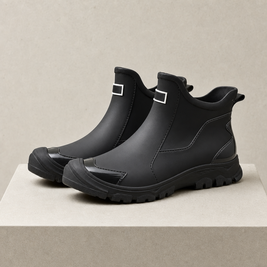 Omodos Waterproof Slip-On Boots in Stealth