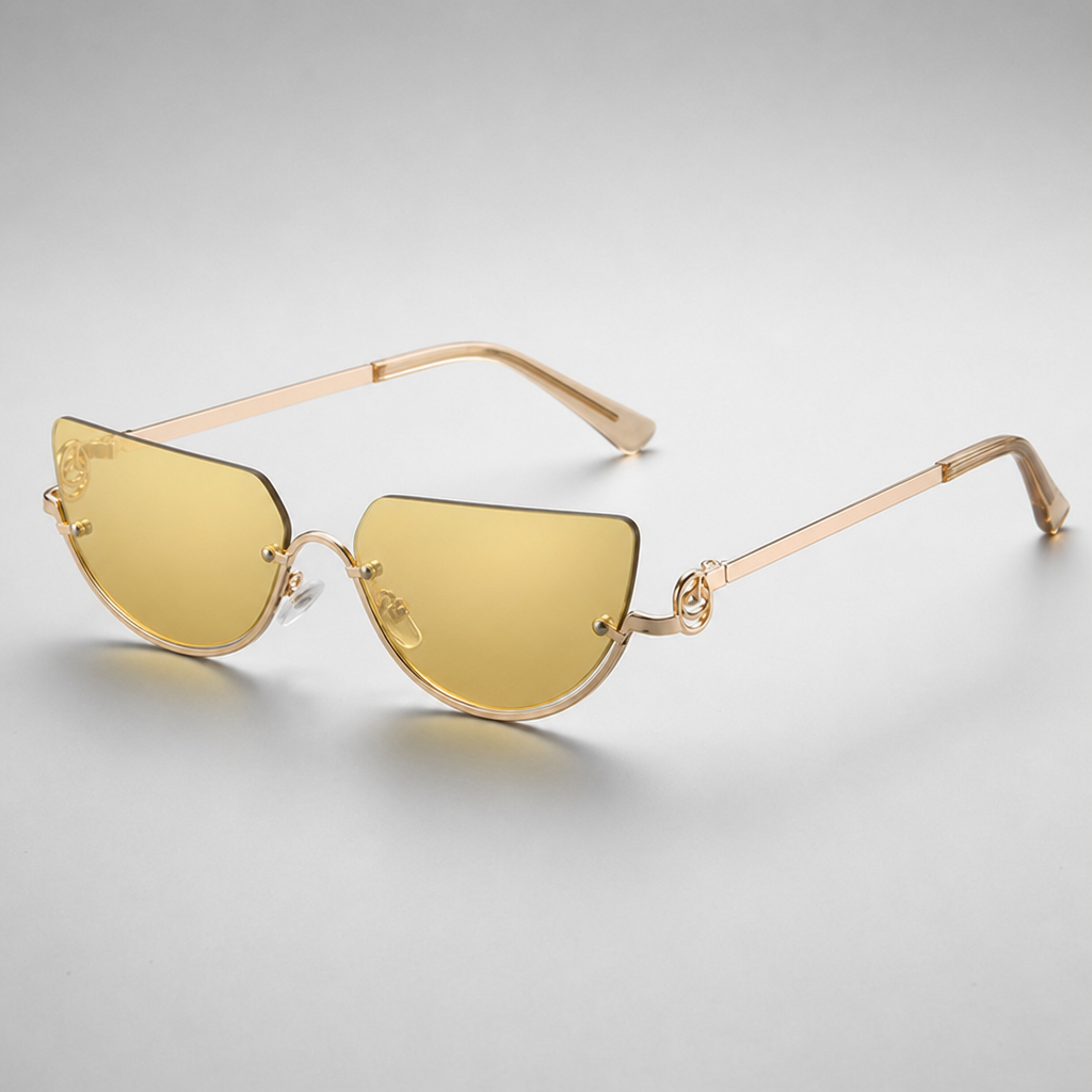Women's Bellagio Sunglasses in Gold