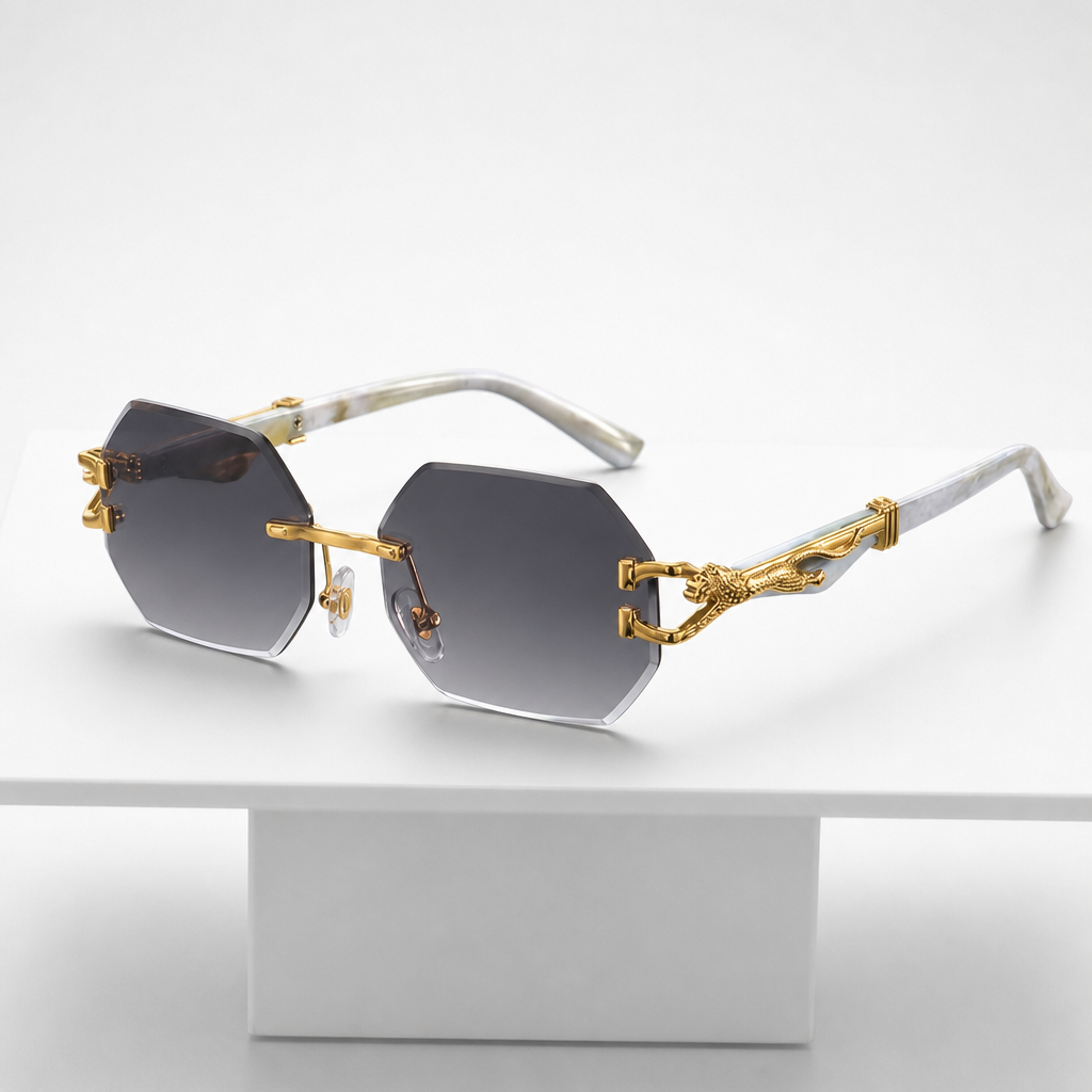 Women's Beziers Sunglasses in Dark Gray