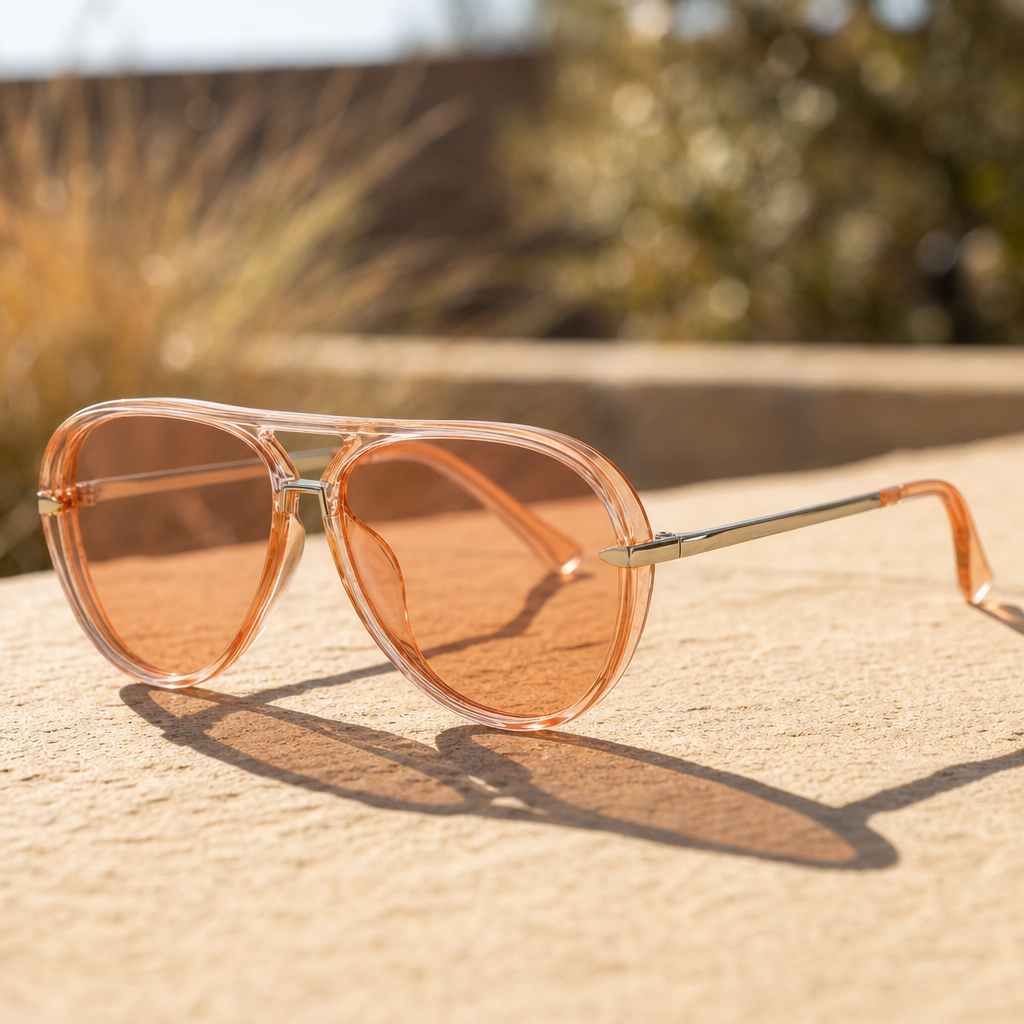 Women's Comillas Sunglasses in Orange